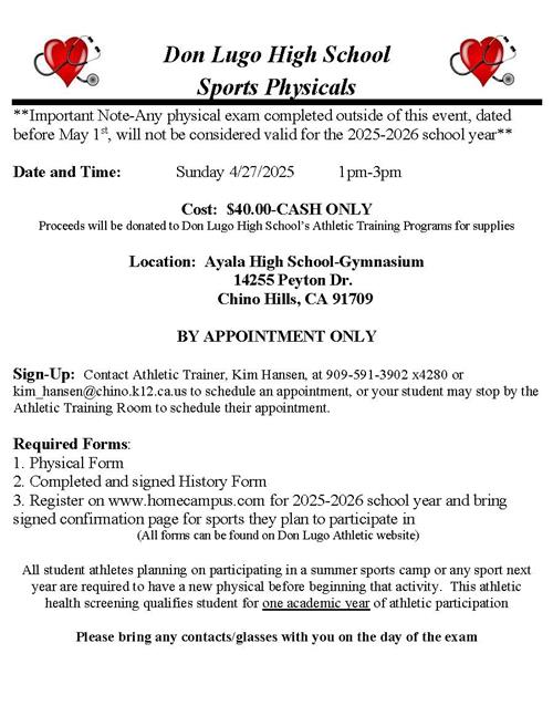  Physicals